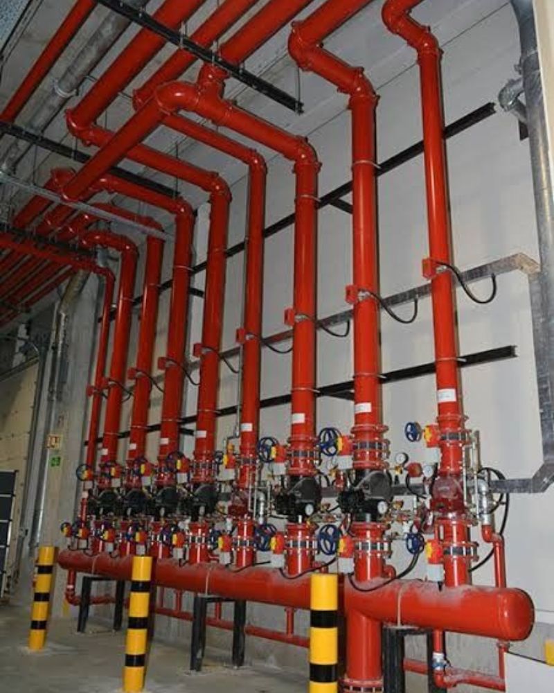 Manutenção preventiva em rede hidráulica